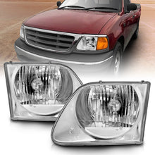 Load image into Gallery viewer, ANZO 1997-2003 Ford F-150 Crystal Headlights Chrome ANZO ANZ111030