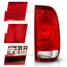 Load image into Gallery viewer, ANZO 1997-2003 Ford F-150 Taillight Red/Clear Lens (OE Replacement) ANZO ANZ311307