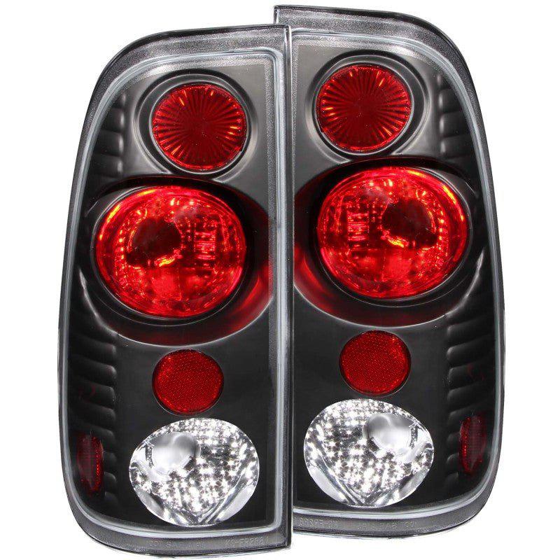 ANZO 1997-2003 Ford F-150 Taillights Black G2 ANZO ANZ211065
