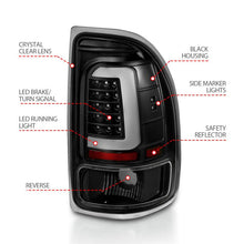 Load image into Gallery viewer, ANZO 1997-2004 Dodge Dakota LED Taillights Black Housing Clear Lens Pair ANZO ANZ311347