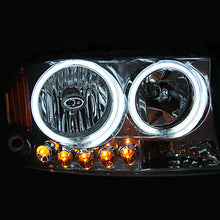 Load image into Gallery viewer, ANZO 1997-2004 Dodge Dakota Projector Headlights w/ Halo Black 1 pc ANZO ANZ111194