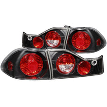 Load image into Gallery viewer, ANZO 1998-2000 Honda Accord Taillights Black ANZO ANZ221041