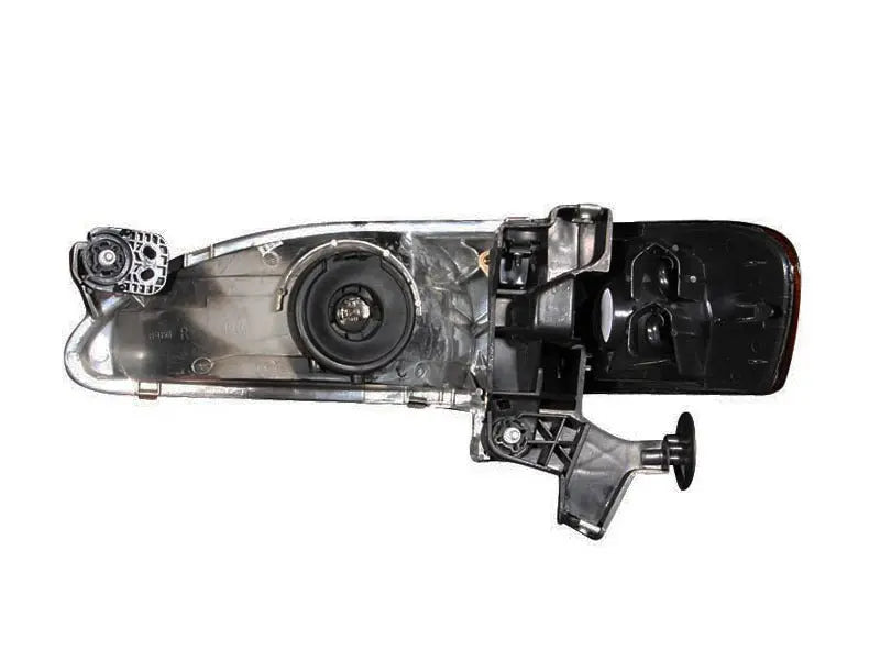 ANZO 1998-2000 Toyota Corolla Crystal Headlights Black ANZO ANZ121131