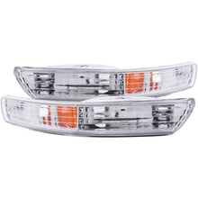 Load image into Gallery viewer, ANZO 1998-2001 Acura Integra Euro Parking Lights Chrome w/ Amber Reflector ANZO ANZ511021