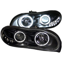Load image into Gallery viewer, ANZO 1998-2002 Chevrolet Camaro Projector Headlights w/ Halo Black ANZO ANZ121160