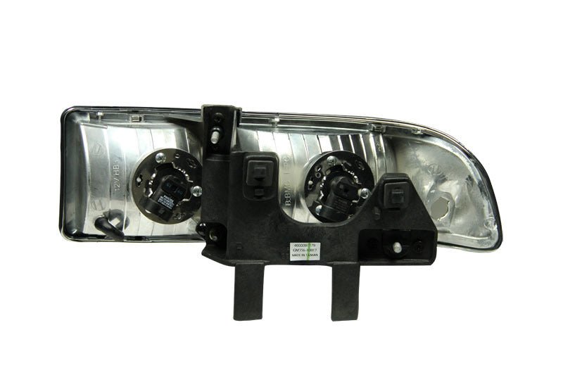 ANZO 1998-2005 Chevrolet S-10 Crystal Headlights Chrome - Black Ops Auto Works