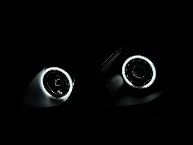 ANZO 1998-2005 Lexus Gs300 Projector Headlights w/ Halo Black ANZO ANZ121144