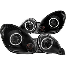 Load image into Gallery viewer, ANZO 1998-2005 Lexus Gs300 Projector Headlights w/ Halo Black - Black Ops Auto Works