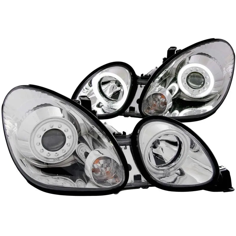 ANZO 1998-2005 Lexus Gs300 Projector Headlights w/ Halo Chrome ANZO ANZ121143