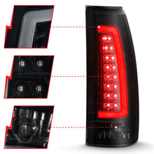 Load image into Gallery viewer, ANZO 1999-2000 Cadillac Escalade LED Taillights Black Housing Smoke Lens Pair ANZO ANZ311345