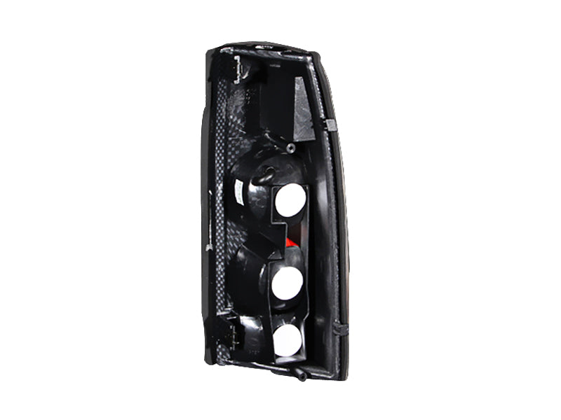 ANZO 1999-2000 Cadillac Escalade Taillights Black 3D Style ANZO ANZ211019