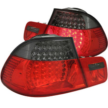 Load image into Gallery viewer, ANZO 1999-2001 BMW 3 Series E46 LED Taillights Red/Smoke 2pc ANZO ANZ321127