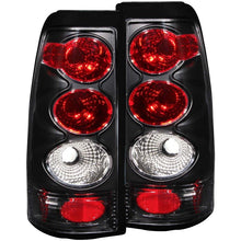 Load image into Gallery viewer, ANZO 1999-2002 Chevrolet Silverado 1500 Taillights Black ANZO ANZ211025