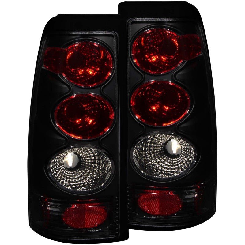 ANZO 1999-2002 Chevrolet Silverado 1500 Taillights Dark Smoke ANZO ANZ211160
