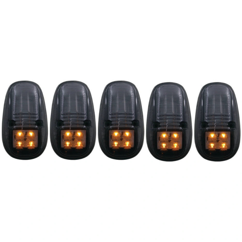 ANZO ANZO 1999-2002 Dodge Ram 3500 LED Cab Roof Light Kit Smoke 5pc