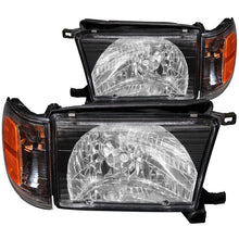 Load image into Gallery viewer, ANZO 1999-2002 Toyota 4Runner Crystal Headlights Black - Black Ops Auto Works