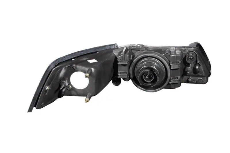 ANZO 1999-2004 Ford Mustang Crystal Headlights Black ANZO ANZ121040