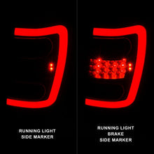 Load image into Gallery viewer, ANZO 1999-2004 Jeep Grand Cherokee LED Tail Lights w/ Light Bar Black Housing Smoke Lens ANZO ANZ311395