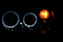 Load image into Gallery viewer, ANZO 1999-2005 Volkswagen Jetta Projector Headlights w/ Halo Black (CCFL) ANZO ANZ121369