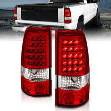 Load image into Gallery viewer, ANZO 1999-2007 Chevrolet Silverado 1500 LED Taillights Red/Clear ANZO ANZ311010