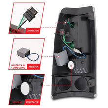 Load image into Gallery viewer, ANZO 1999-2007 Chevrolet Silverado 1500 LED Taillights Red/Clear ANZO ANZ311010