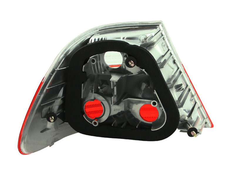 ANZO 2000-2003 BMW 3 Series E46 Taillights Red/Clear ANZO ANZ221217
