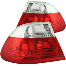 Load image into Gallery viewer, ANZO 2000-2003 BMW 3 Series E46 Taillights Red/Clear ANZO ANZ221217