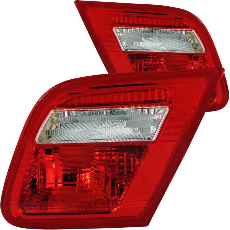 ANZO 2000-2003 BMW 3 Series E46 Taillights Red/Clear - Inner ANZO ANZ221164