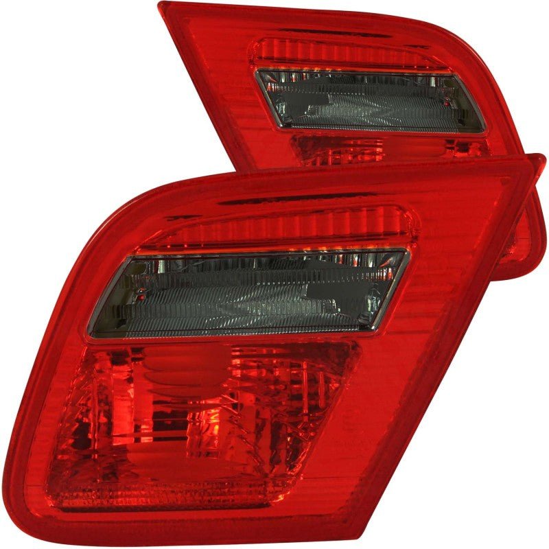 ANZO 2000-2003 BMW 3 Series E46 Taillights Red/Smoke - Inner ANZO ANZ221201