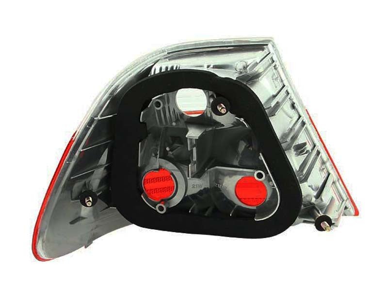 ANZO 2000-2003 BMW 3 Series E46 Taillights Red/Smoke - Outer ANZO ANZ221202