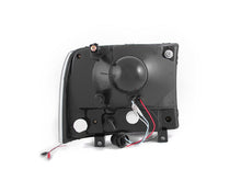 Load image into Gallery viewer, ANZO 2000-2004 Ford Excursion Crystal Headlights Black w/ LED 1pc ANZO ANZ111106