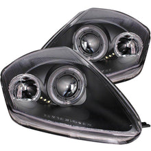 Load image into Gallery viewer, ANZO 2000-2005 Mitsubishi Eclipse Projector Headlights w/ Halo Black ANZO ANZ121332