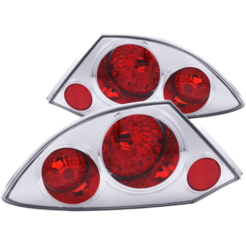 ANZO ANZO 2000-2005 Mitsubishi Eclipse Taillights Chrome