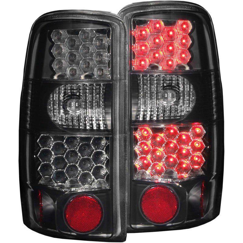 ANZO 2000-2006 Chevrolet Suburban LED Taillights Dark Smoke - Black Ops Auto Works