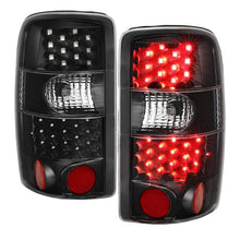 Load image into Gallery viewer, ANZO 2000-2006 Chevrolet Tahoe Led Taillights Black/Clear - Black Ops Auto Works