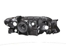 Load image into Gallery viewer, ANZO 2001-2003 Mazda Protege Crystal Headlights Black ANZO ANZ121107