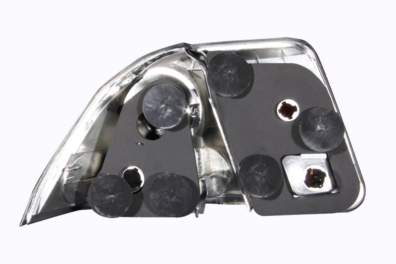 ANZO 2001-2004 Honda Civic Taillights Black ANZO ANZ221048