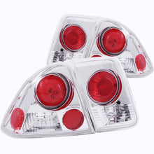 Load image into Gallery viewer, ANZO 2001-2004 Honda Civic Taillights Chrome ANZO ANZ221047