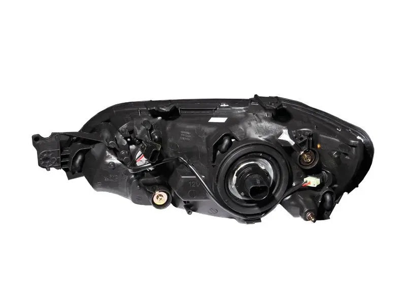 ANZO 2002-2003 Mitsubishi Lancer Crystal Headlights Black ANZO ANZ121101