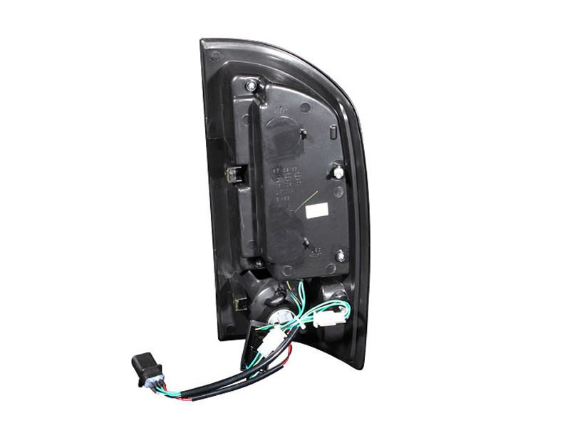 ANZO 2002-2005 Dodge Ram 1500 LED Taillights Black - Black Ops Auto Works