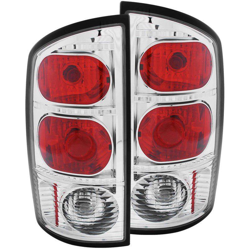 ANZO 2002-2005 Dodge Ram 1500 Taillights Chrome - Black Ops Auto Works