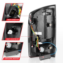 Load image into Gallery viewer, ANZO 2002-2006 Dodge Ram 1500 LED Tail Lights w/ Light Bar Black Housing Clear Lens ANZO ANZ311368