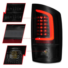 Load image into Gallery viewer, ANZO 2002-2006 Dodge Ram 1500 LED Tail Lights w/ Light Bar Black Housing Smoke Lens ANZO ANZ311369