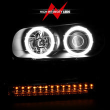 Load image into Gallery viewer, ANZO 2002-2009 Chevrolet Trailblazer Projector Headlights w/ Halo Black ANZO ANZ111127