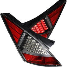 Load image into Gallery viewer, ANZO 2003-2005 Nissan 350Z LED Taillights Black ANZO ANZ321099