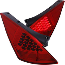 Load image into Gallery viewer, ANZO 2003-2005 Nissan 350Z LED Taillights Red ANZO ANZ321083