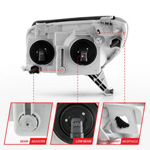 Load image into Gallery viewer, ANZO 2003-2005 Toyota 4Runner Crystal Headlights Black ANZO ANZ111394