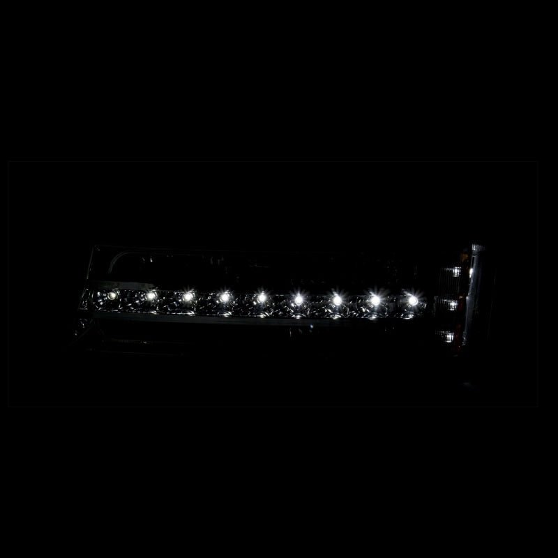 ANZO 2003-2006 Chevrolet Silverado 1500 LED Parking Lights Black w/ Amber Reflector ANZO ANZ511067