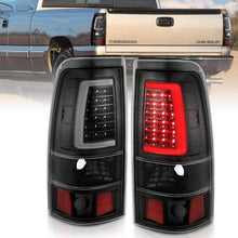 Load image into Gallery viewer, ANZO 2003-2006 Chevy Silverado 1500 LED Taillights Plank Style Black w/Clear Lens ANZO ANZ311333