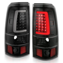 Load image into Gallery viewer, ANZO 2003-2006 Chevy Silverado 1500 LED Taillights Plank Style Black w/Clear Lens ANZO ANZ311333